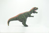 Tyrannosaurus Rex, T Rex, Cretaceous Dinosaur, Hand Painted, Educational, Soft Rubber, Lifelike Model, Figurine, Replica, Gift,    14"   AR05 B303 