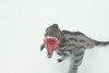 Tyrannosaurus Rex, T Rex, Cretaceous Dinosaur, Hand Painted, Educational, Soft Rubber, Lifelike Model, Figurine, Replica, Gift,    13"   AR07 B304 