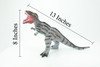 Tyrannosaurus Rex, T Rex, Cretaceous Dinosaur, Hand Painted, Educational, Soft Rubber, Lifelike Model, Figurine, Replica, Gift,    13"   AR07 B304 