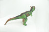 Carnotaurus, Horned Carnivore, Cretaceous Dinosaur, Hand Painted, Educational, Soft Rubber, Lifelike Model, Gift,    19"   AR15 B310 