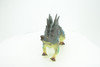 Stegosaurus, Plate-backed Dinosaur, Jurassic, Hand Painted, Educational, Soft Rubber, Lifelike Model, Gift,    12"   AR06 B304 