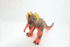 Dilophosaurus, Double-Crested Lizard, Early Jurassic period, Hand Painted, Educational, Soft Rubber, Lifelike Model, Gift,    19"   AR18 B310 