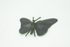 Butterfly, Green, Hand Painted, Rubber Insect, Educational, Toy, Kids, Realistic Figure, Lifelike Model, Replica, Gift,   5 1/2"    AR19 B329