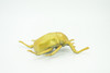Gold Beetle, Resplendent Beetle, Hand Painted, Rubber Insect, Educational, Realistic Figure, Lifelike Model, Gift,   4 1/2"    AR22 B329