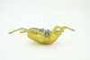 Gold Beetle, Resplendent Beetle, Hand Painted, Rubber Insect, Educational, Realistic Figure, Lifelike Model, Gift,   4 1/2"    AR22 B329