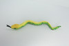 Emerald Tree Boa, Very Nice Plush Snake, Stuffed Reptile, Educational, Realistic Figure, Lifelike Model, Replica, Gift ,   12"   WR08 B306  