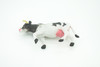 Cow, Dairy Cow, Educational, Hand Painted, Plastic Animal, Realistic, Toy Figure, Model, Replica, Kids, Gift,      5 1/2"   WR19 B233