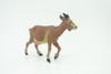 Goat, Domestic Goat, Educational, Hand Painted, Plastic Animal, Realistic, Toy Figure, Model, Replica, Kids, Gift,      5"   WR20 B233
