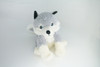 Husky Dog, Siberian Husky, Sitting, Very Nice Plush Animal, Educational, Realistic Design, Educational, Figure, Lifelike, Gift,    8"    RE11 BB320
