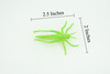 Grasshopper, Very Nice Rubber Insect, Educational, Realistic Hand Painted, Figure, Lifelike Model, Figurine, Replica, Gift,     2 1/2"   US23 B44