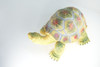 Tortoise, High Quality, Soft Rubber Turtle, Hand Painted, Realistic Reptile, Toy Figure, Model, Replica, Kids, Educational, Gift,     12"   IM09 B655