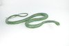 Rat Snake, Green, Hand Painted, High Quality, Hard Rubber Snake, Realistic Reptile, Toy Figure, Model, Replica, Kids, Educational, Gift,      17"   IM12 B657
