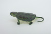 Snapping Turtle, Hand Painted, High Quality, Hard Rubber Turtle,  Realistic Reptile, Toy Figure, Model, Replica, Kids, Educational, Gift,    6"   IM15 B657