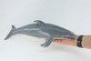 Dolphin, Jumbo, Hand Painted, High Quality, Soft Rubber Porpoise, Realistic, Toy Figure, Model, Replica, Kids, Educational, Gift,    15"   IM23 B656