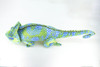 Chameleon, Plush Animal, Soft, Stuffed Toy, Educational, Realistic, Beautiful Lizard Design, Figure, Lifelike, Replica, Gift,      27"   RI51 B659