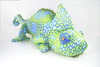 Chameleon, Plush Animal, Soft, Stuffed Toy, Educational, Realistic, Beautiful Lizard Design, Figure, Lifelike, Replica, Gift,      27"   RI51 B659