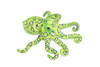 Green Stuffed Octopus Toy