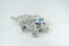 Triceratops, Plush Dinosaur, Soft, Stuffed Reptile Toy, Educational, Realistic, Beautiful Design, Figure, Lifelike, Replica, Gift,      13"   RI57 B659
