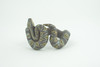 Python Snake Bracelet, Snake Wrist Band, Plastic Reptile, Educational, Realistic, Beautiful Design, Figure, Lifelike, Replica, Gift,     3"   RI69 B663 