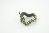 Yellow Boa Snake Bracelet, Snake Wrist Band, Plastic Reptile, Educational, Realistic, Beautiful Design, Figure, Lifelike, Replica, Gift,     3"   RI71 B663 