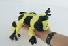 Yellow-Banded Poison Dart Frog, Very Nice Plush Amphibian, Stuffed Animal, Educational, Toy, Kids, Realistic Figure, Lifelike Model, Gift,    7"    FT19 B149 