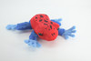 Strawberry Poison Dart Frog, Very Nice Plush Amphibian, Stuffed Animal, Educational, Toy, Kids, Realistic Figure, Lifelike Model, Gift,    7"    FT18 B149