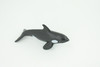 Orca Family, Killer Whales, Set of 3, Very Nice Rubber Design, Educational, Realistic Figure, Lifelike, Replica,Toy, Kids, Gift,   4 Inches.   F3916 B619