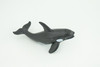 Orca Family, Killer Whales, Set of 3, Very Nice Rubber Design, Educational, Realistic Figure, Lifelike, Replica,Toy, Kids, Gift,   4 Inches.   F3916 B619