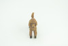 Poodle Dog, Rubber Canine, Hand Painted, Educational, Realistic,  K9, Figure, Model, Replica, Toys, Kids, Gift,    3 Inches.   CH734 BB184
