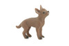 Chihuahua Dog, Rubber Canine, Hand Painted, Educational, Realistic, K9, Figure, Model, Replica, Toys, Kids, Gift, 1 3/4 Inches. CH737 BB184