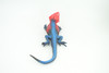 Flat Headed Rock Agama, Museum Quality, Educational, Hand Painted, Rubber Lizard, Realistic, Diorama, Toy, Kids, Gift,  9 Inches.  CH749 BB183