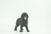 Newfoundland Dog, Rubber Canine, Hand Painted, Educational, Realistic, K9, Figure, Model, Replica, Toys, Kids, Gift,   4 Inches.  CH750 BB183