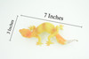 Gecko, Southeast Asia Lizard, Museum Quality, Educational, Hand Painted, Rubber Reptile, Diorama, Toy, Kids, Gift, 7 Inches. CH754 BB190