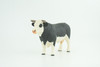Bull, Cattle Bovidae, Museum Quality, Hand Painted, Educational, Rubber, Realistic Cow, Figure, Toys, Kids, Gift,   5 Inches.  CH758 BB190