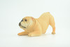 English Bulldog, Museum Quality, Hand Painted, Educational, Rubber Canine, Realistic, K9, Figure, Toys, Kids, Gift,   4 Inches.  CH761 BB191
