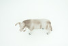Brown Swiss Bull, Museum Quality, Educational, Hand Painted, Rubber Animal, Realistic, Diorama, Toy, Kids, Gift,  5 Inches.  CH763 BB191