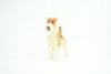 Fox Terrier Dog, Museum Quality, Hand Painted, Educational, Rubber Canine, Realistic, K9, Figure, Toys, Kids, Gift,   4 1/2 Inches.  CH764 BB191