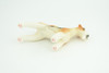 Fox Terrier Dog, Museum Quality, Hand Painted, Educational, Rubber Canine, Realistic, K9, Figure, Toys, Kids, Gift,   4 1/2 Inches.  CH764 BB191
