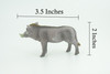 Warthog, Male, Museum Quality, Educational, Hand Painted, Rubber Animal, Realistic, Diorama, Toy, Kids, Gift, 3 1/2 Inches. CH769 BB193