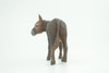 Donkey, Burro, Jack, Museum Quality, Educational, Hand Painted, Rubber Animal, Realistic, Diorama, Toy, Kids, Gift,  3 1/2 Inches. CH770 BB193
