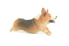 Corgi Dog, Pembroke Running, Museum Quality, Hand Painted, Educational, Rubber Canine, Realistic, K9, Toys, Kids, Gift, 5 Inches. CH772 BB193