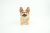 Corgi Dog, Pembroke Running, Museum Quality, Hand Painted, Educational, Rubber Canine, Realistic, K9, Toys, Kids, Gift,   5 Inches.  CH772 BB193
