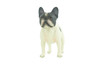 French Bulldog, Museum Quality, Hand Painted, Educational, Rubber Canine, Realistic, K9, Toys, Kids, Gift, 3 1/2 Inches. CH773 BB193