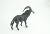 Sable Antelope, Museum Quality, Educational, Hand Painted, Rubber Animal, Realistic, Diorama, Toy, Kids, Gift,  3 1/2 Inches. CH775 BB193