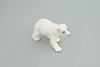 Polar Bear Life Cycle, 5 Piece Set, Museum Quality, Hand Painted, Educational, Rubber, Realistic, Diorama, Toys, Kids, Gift,   4 Inches.  CH777 BB182