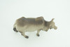 Brahman Bull, Zebuine-taurine, Museum Quality, Educational, Hand Painted, Rubber Cattle, Realistic, Diorama, Toy, Kids, Gift, 5 1/2 Inches.  CH779 BB182