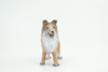 Collie Dog, Very Nice Quality, Hand Painted, Educational, Rubber Canine, Realistic, K9, Diorama, Toys, Kids, Gift,   4 Inches.  CH790 BB186