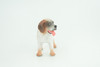 Saint Bernard Dog, Very Nice Quality, Hand Painted, Educational, Rubber Canine, Realistic, K9, Diorama, Toys, Kids, Gift,   4 Inches.  CH795 BB187
