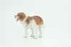 Saint Bernard Dog, Very Nice Quality, Hand Painted, Educational, Rubber Canine, Realistic, K9, Diorama, Toys, Kids, Gift,   4 Inches.  CH795 BB187