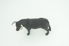 Bull, Cattle Bovidae, Museum Quality, Hand Painted, Educational, Mexican, Fighting, Rubber, Realistic Cow, Figure, Toys, Kids, Gift,   5 Inches.  CH796 BB187